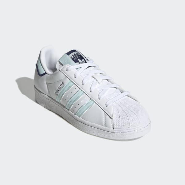 White Superstar Shoes LJA88