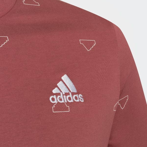 Rosado Polera Seasonal Essentials Monogram Estampada
