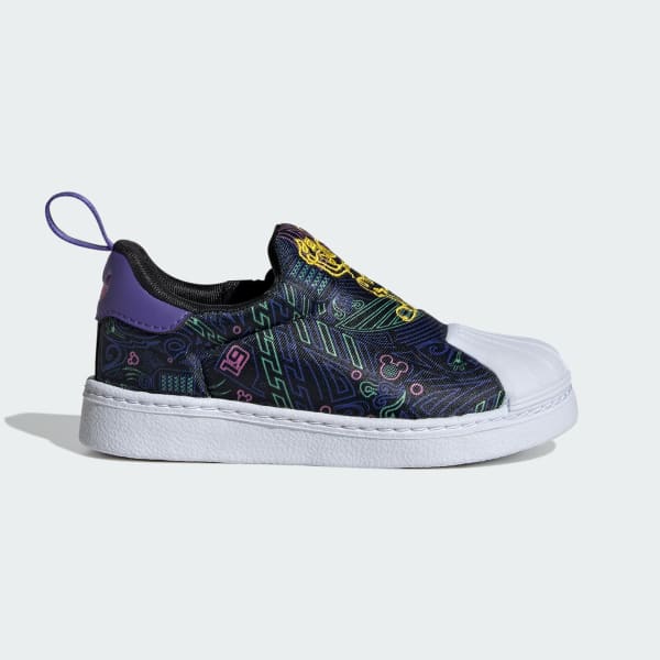 Negro Tenis adidas Originals x Disney Mickey Superstar 360 Kids