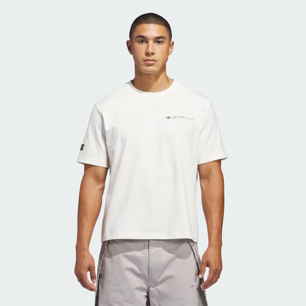 White Bad Bunny x Mercedes - AMG Petronas Formula One Team T-Shirt