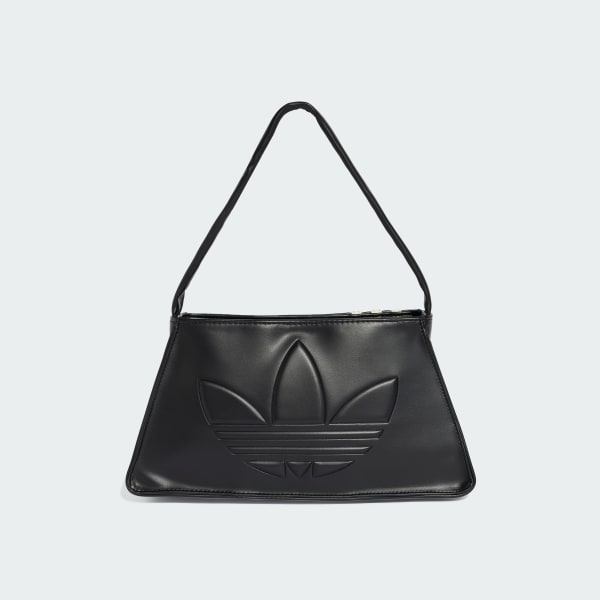 Black Outline Trefoil Shoulder Bag