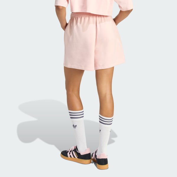 Pink Essentials French Terry Shorts