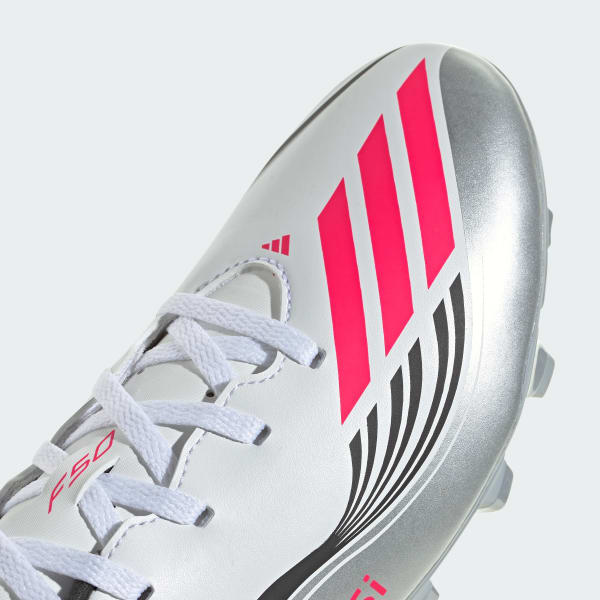 adidas F50 Messi Club Firm/Multi-Ground Krampon - Beyaz | adidas