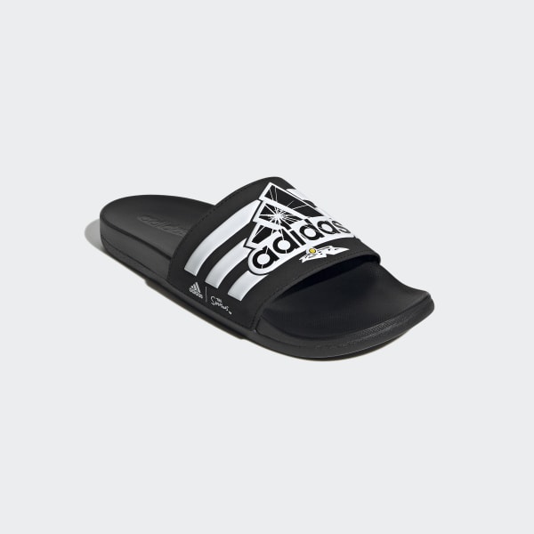 adidas The Simpsons Adilette Comfort Slides - Black | adidas India
