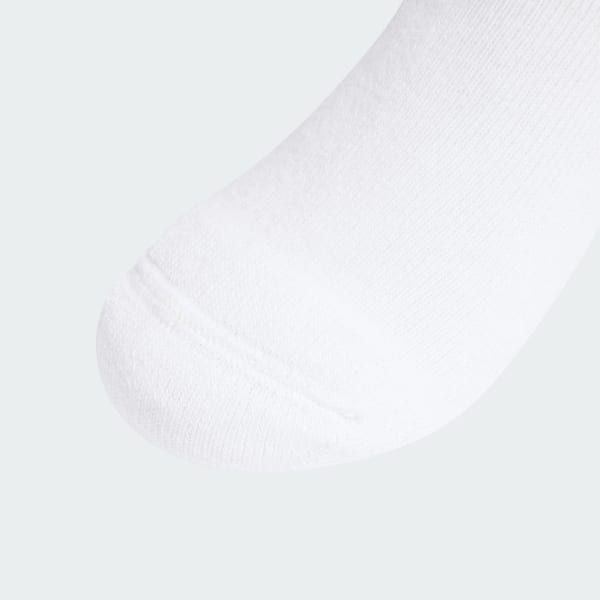 Blanco CALCETINES A MEDIA PANTORRILLA LINEAR PARA NIÑOS, PAQUETE DE 3 PARES