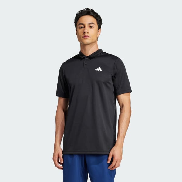Hitam Polo Shirt Tenis Climacool