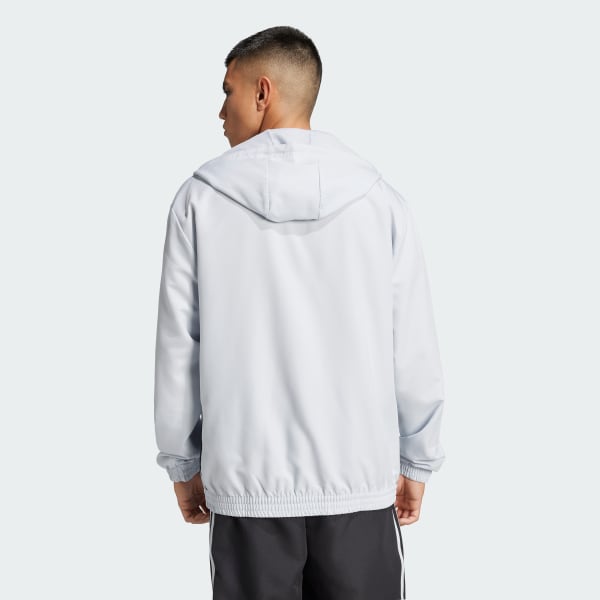Grey Tiro 25 Essentials Woven Hoodie