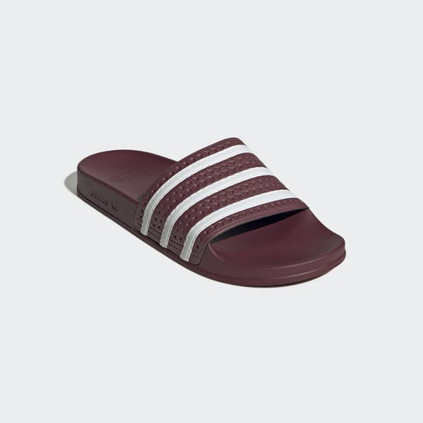 adidas adilette bordeaux