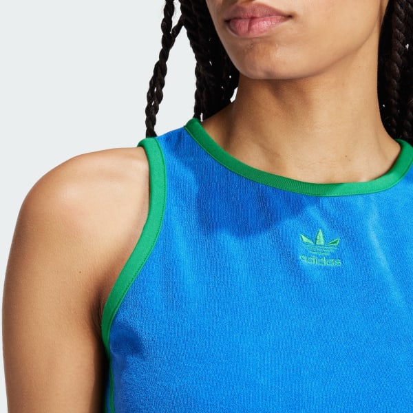 Adidas originals cropped tank top on sale