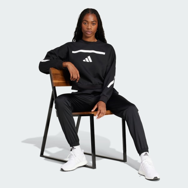 Noir Sweat-shirt adidas Z.N.E.