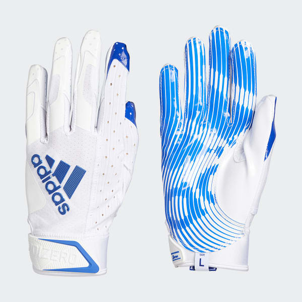 blue receiver gloves