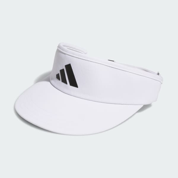 Putih Topi Visor High-Crown
