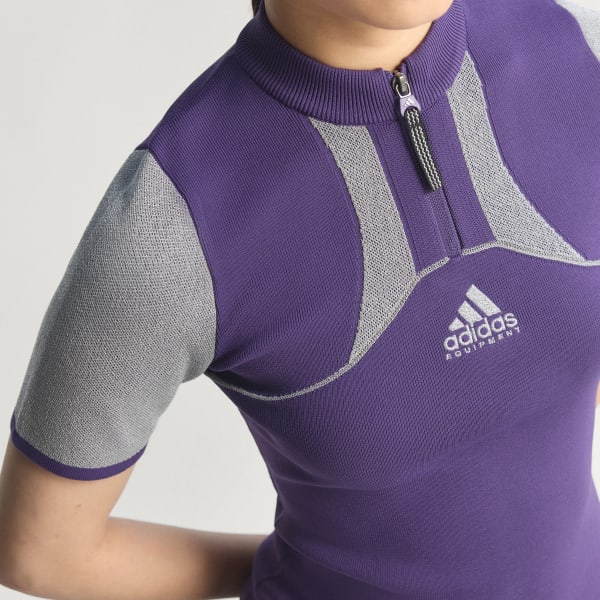 adidas Equipment SS TOP - Purple | Free Shipping with adiClub