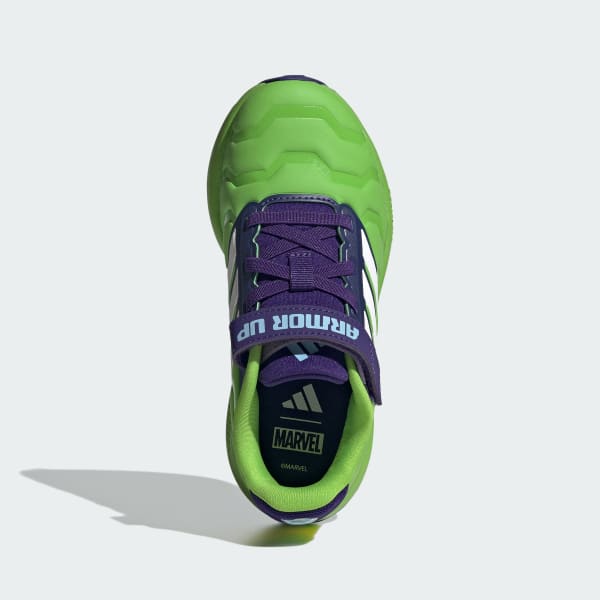 Gronn adidas Iron Hulk Runfalcon 5 Sko