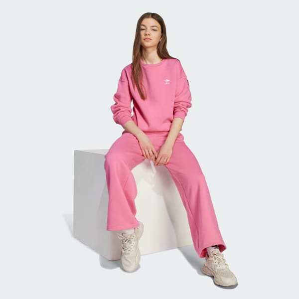 adidas Wide Leg Pants - Pink | Free Shipping with adiClub
