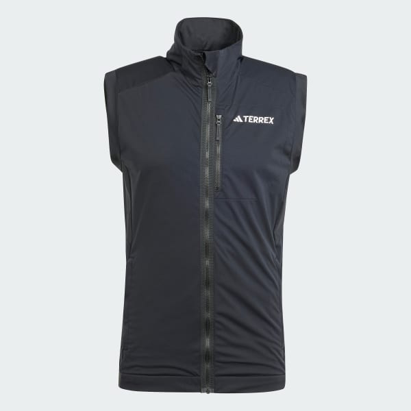 Svart Terrex Xperior Cross-Country Ski Soft Shell Vest