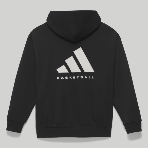 Felpa con cappuccio adidas Basketball Nero adidas adidas Italia