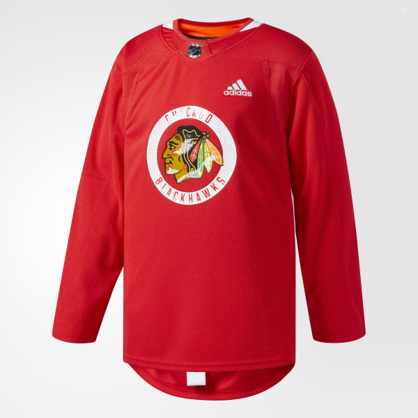 Adidas Blackhawks Authentic Practice Jersey - Big Apple Buddy Adidas Blackhawks Authentic Practice Jersey - Big Apple Buddy