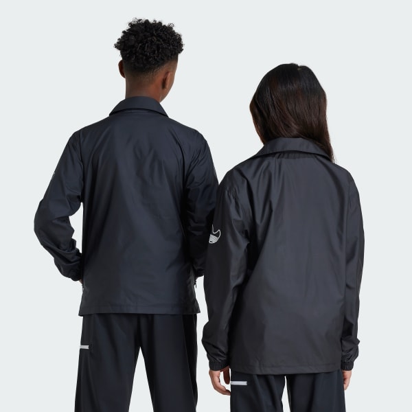 สีดำ เสื้อแจ็คเก็ตน้ำหนักเบา Shmoofoil สำหรับเด็ก