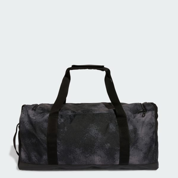 Grey Linear Camo Graphic Duffle Medium