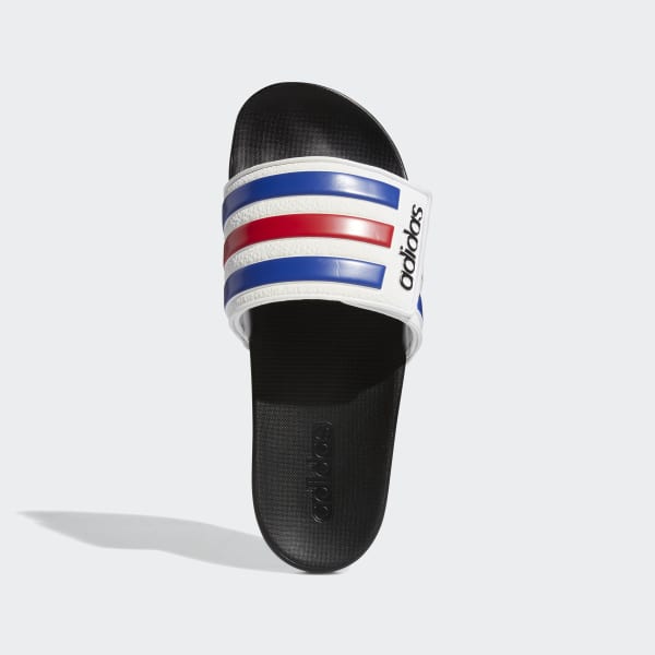 Blanco Ojotas Adilette Comfort Ajustables