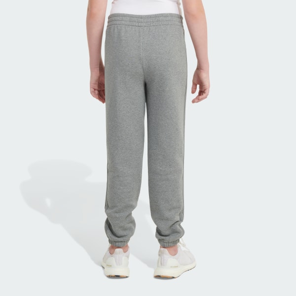Elastic Waistband 3 Stripes Cotton Fleece Jogger