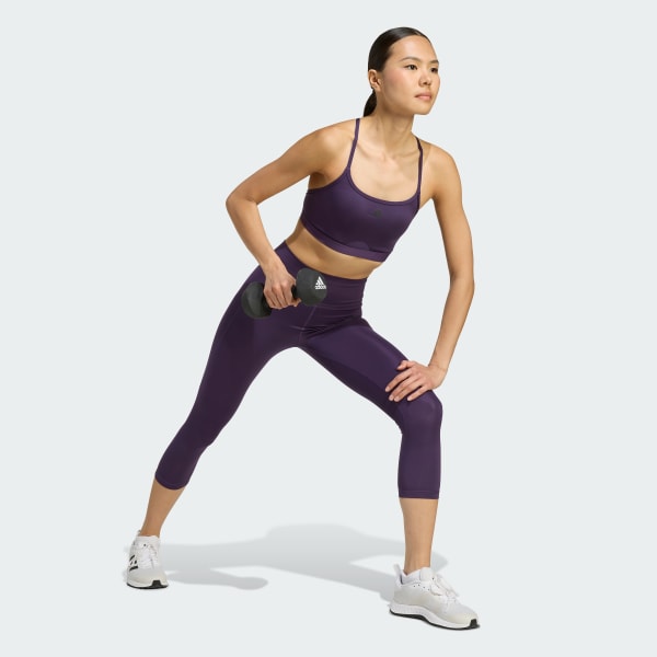 Purple Aeroreact Training Light-Support Bra
