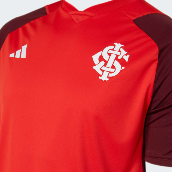 Vermelho Camisa Treino Atleta Internacional 24/25