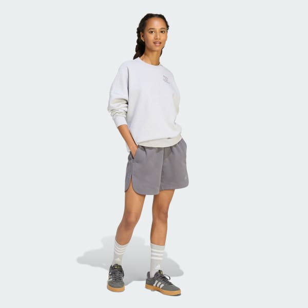 grijs 3 STRIPES STUDIO FL HOODIE