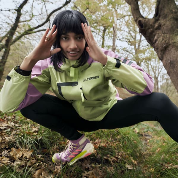 Gronn TERREX XPLORIC RAIN.RDY HIKING JAKKE IE703