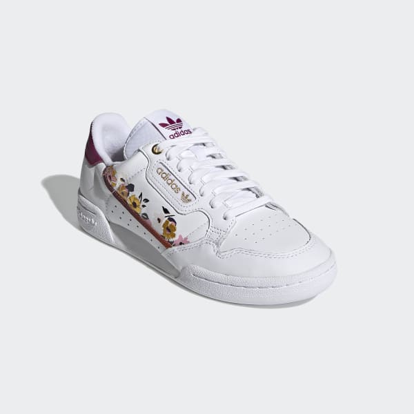 adidas continental 80 shoes white