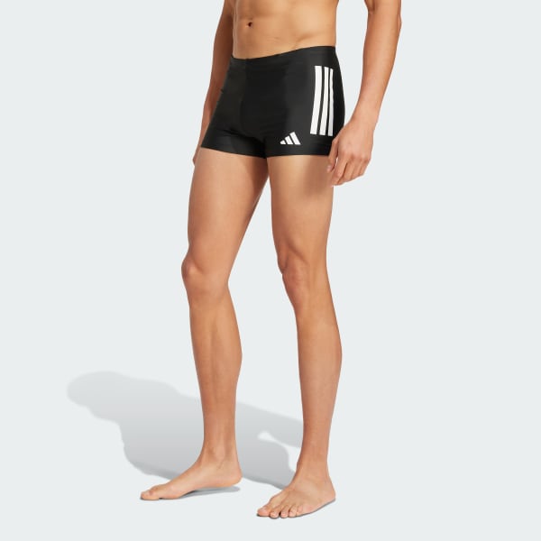 Preto Sunga Boxer Três Listras 2-Inch
