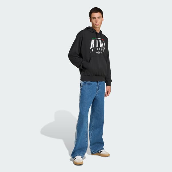 Negro Sudadera con gorro Kimi Antonelli de Mercedes AMG Petronas Formula 1 Team