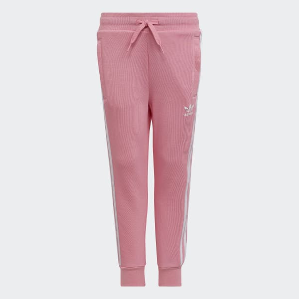 Rosa Conjunto Moletom Capuz Adicolor
