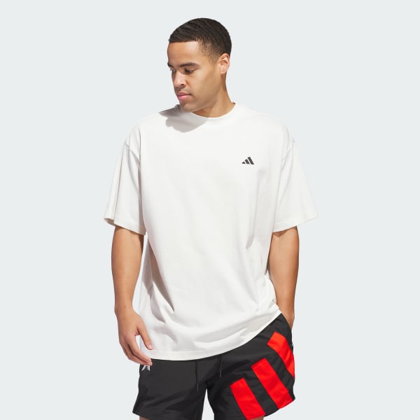 Blanco Remera Anthony Edwards Seasonal Logo