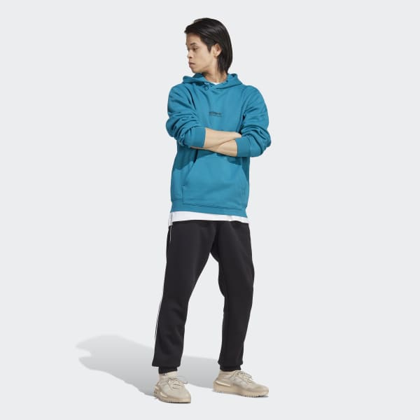 Adidas training mountain logo hoodie 2024 in teal