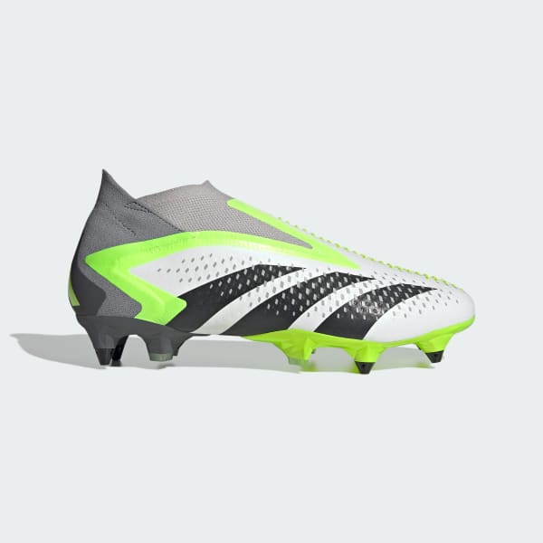 Blanc Chaussure Predator Accuracy+ Terrain gras