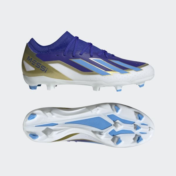 シューズ adidas XCRAZYFAST ELITE FG Messi adidas X Crazyfast Messi Elite FG Spark Gen10s - Lucid Blue