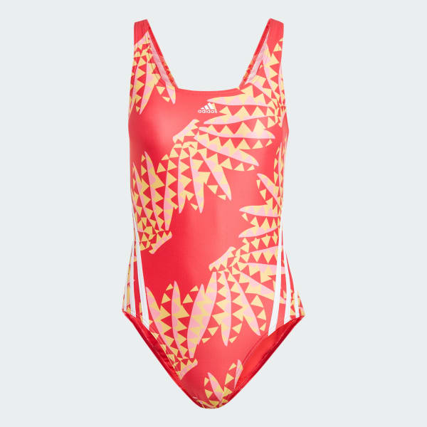 Rosa Costume da bagno FARM Rio 3-Stripes CLX