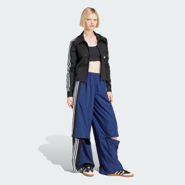 Biru Track Pants Rasant Cut Line