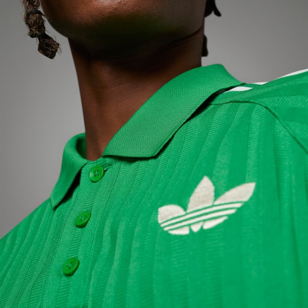 adidas Adicolor 70s Vintage Polo Shirt - Green | Men's Lifestyle