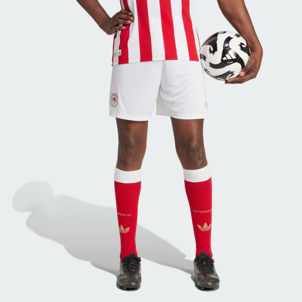 adidas Olympiacos FC Anniversary Shorts White adidas UK