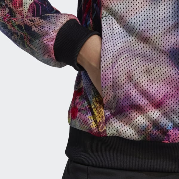 Svart Melbourne Woven Tennis Jacket