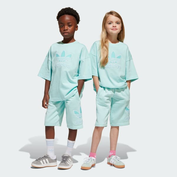 Turquoise Short Tee Set
