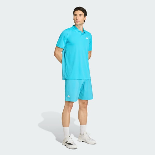Turquesa Shorts de Tenis Club Climacool 3 Rayas