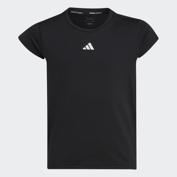 Svart AEROREADY 3-Stripes Tee