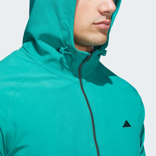 adidas Go-to Full-Zip Windbreaker - Green | Free Shipping