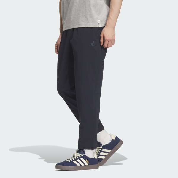 ブルー エッセンシャルズプラス レギュラーフィット ストレッチ ウーブン アンクル丈 ジョガーパンツ