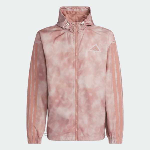 ruzová M ESS WOVEN JKT