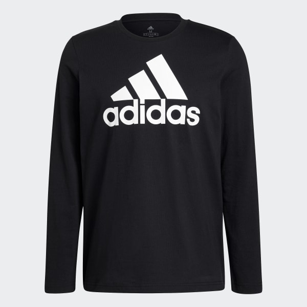Black Essentials Long-Sleeve Top IYQ54